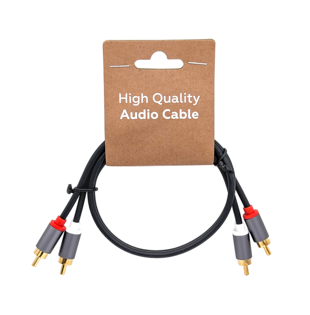 Conexion de Audio 2 x RCA M/M - 0.5m