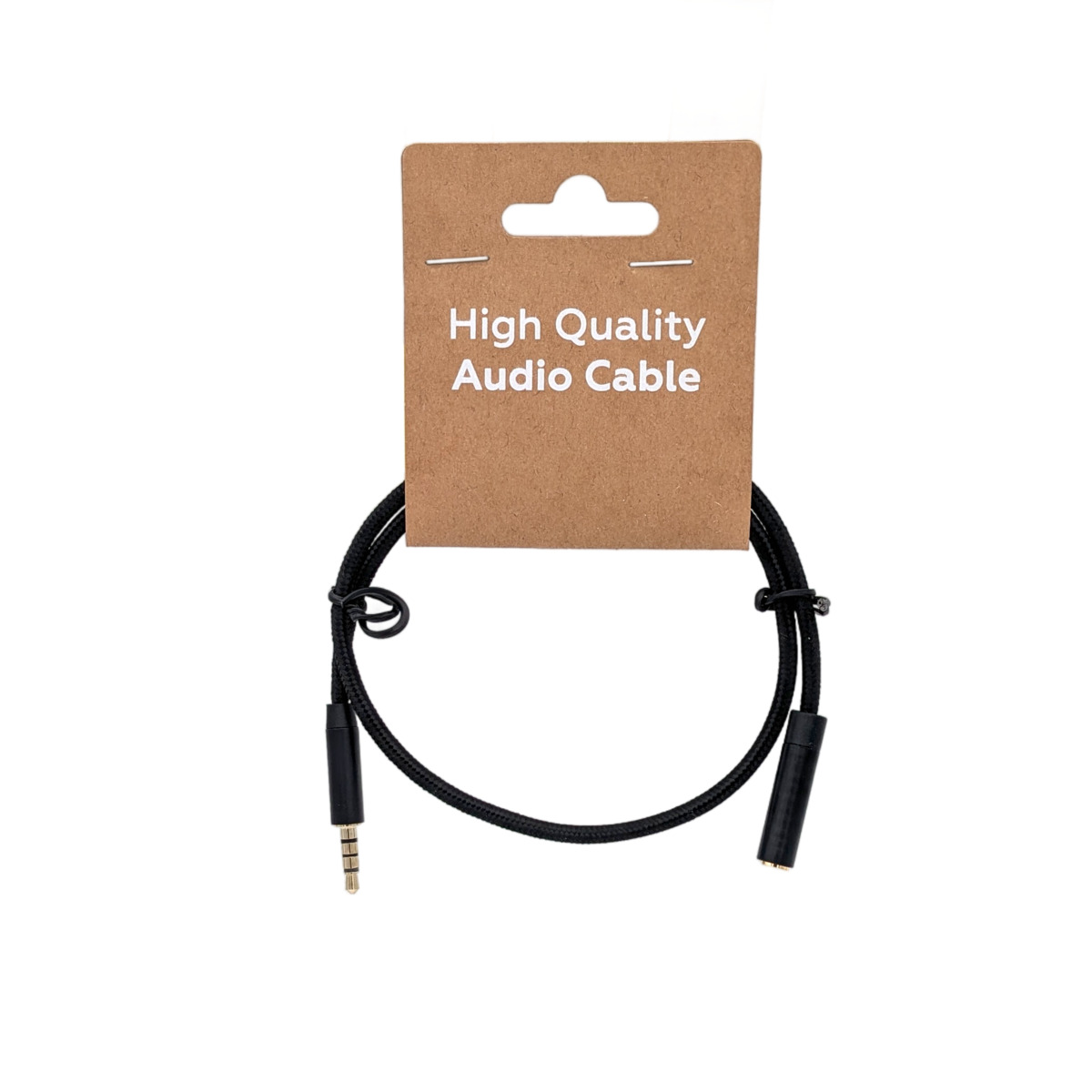 Conexion de Audio Stereo 3.5mm Jack macho / hembra - 1m