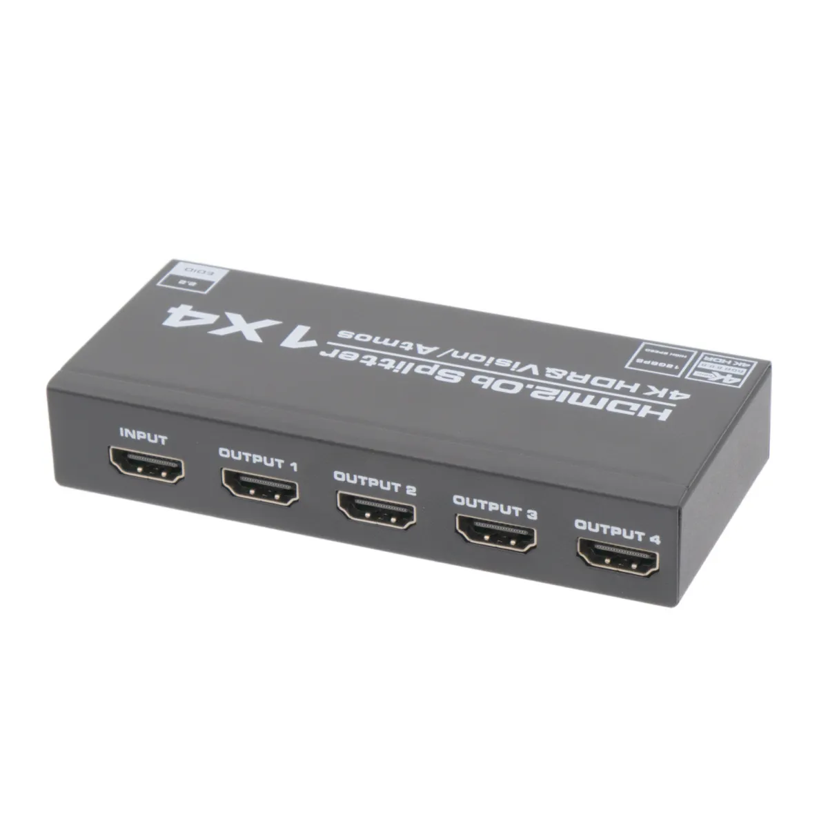 Splitter 1x4 4K@60Hz con EDID HDCP2.2 — imagen 2