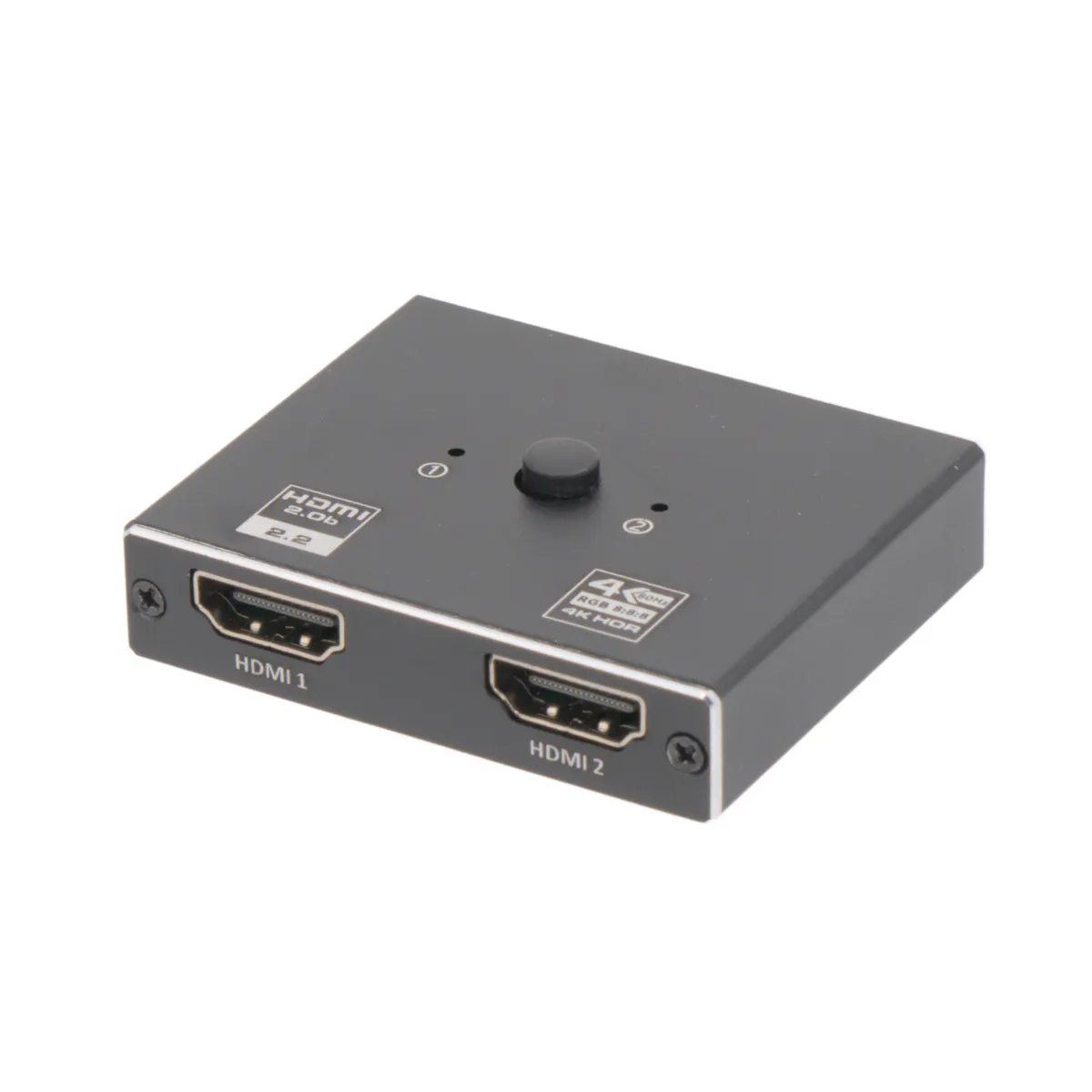 Switch HDMI Bidireccional 1x2 (no Splitter) / 2x1 4K@60Hz HDCP2.2