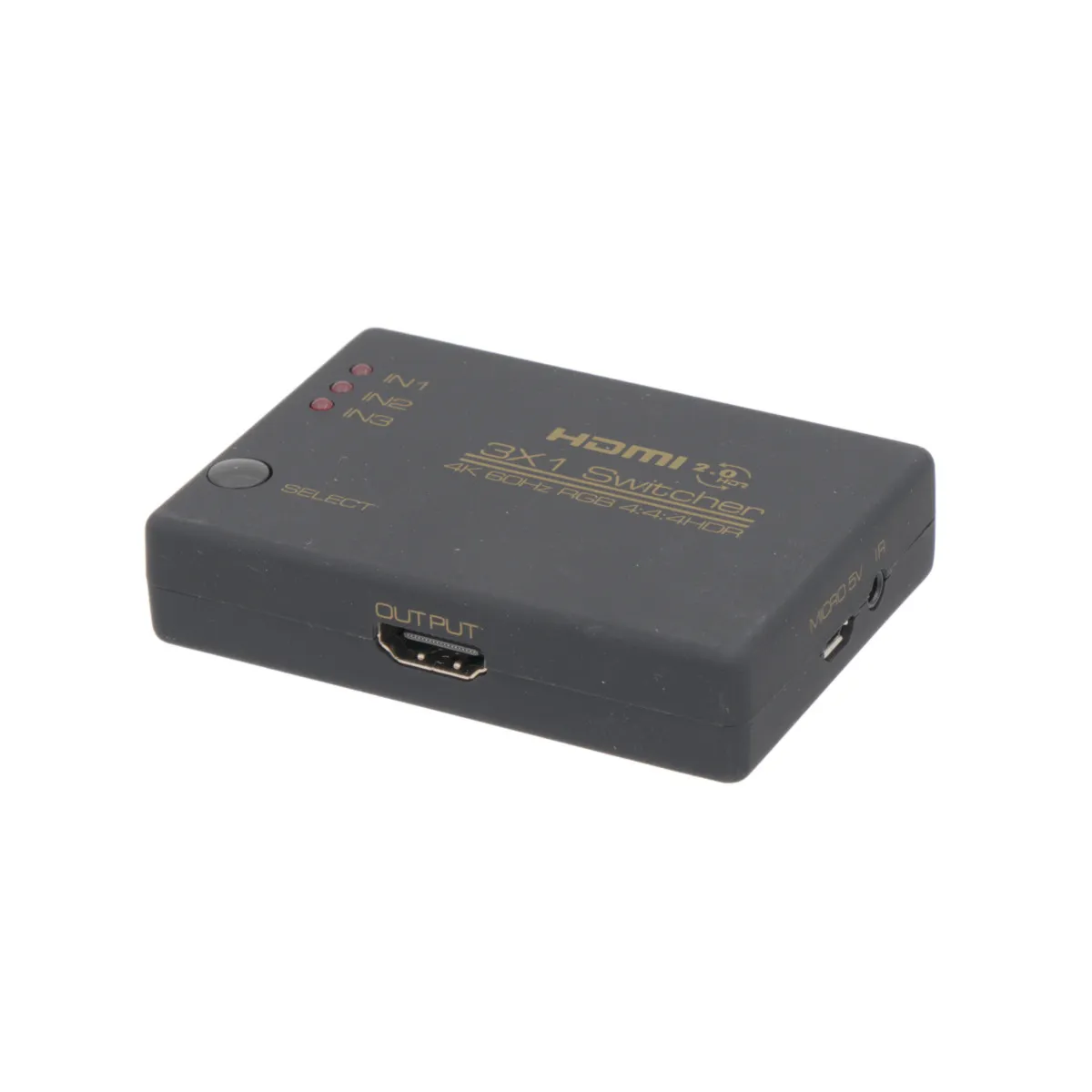 Switch 3x1 4K@60Hz HDCP2.2