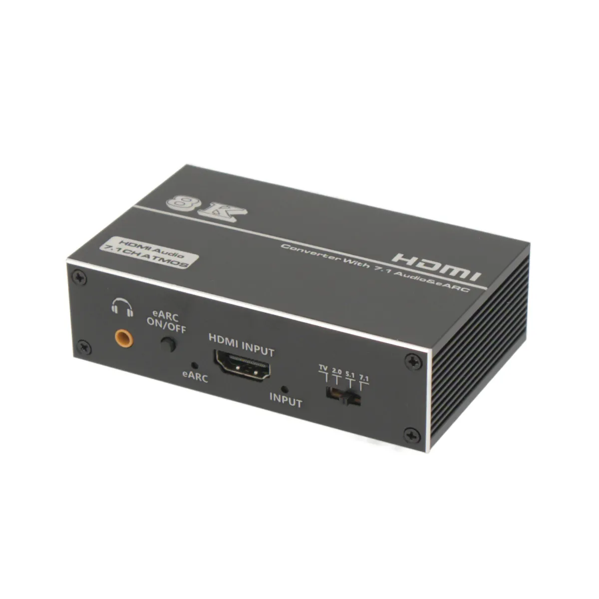 Extractor de audio HDMI 4K@60Hz HDCP2.3 7.1 & eARC — imagen 2