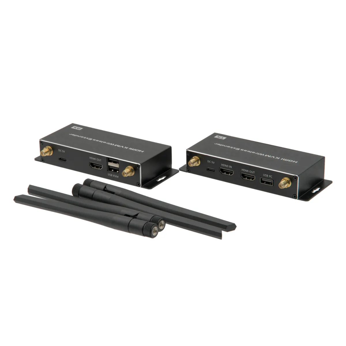 Extensor Wireless HDMI y KVM 180 metros, 4K@24Hz o 1080P@60Hz — imagen 2