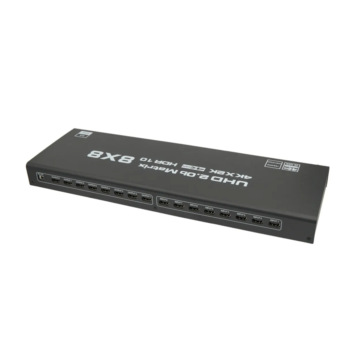 Matriz HDMI 8x8 4K@60Hz HDCP2.2 y control RS232 — imagen 2