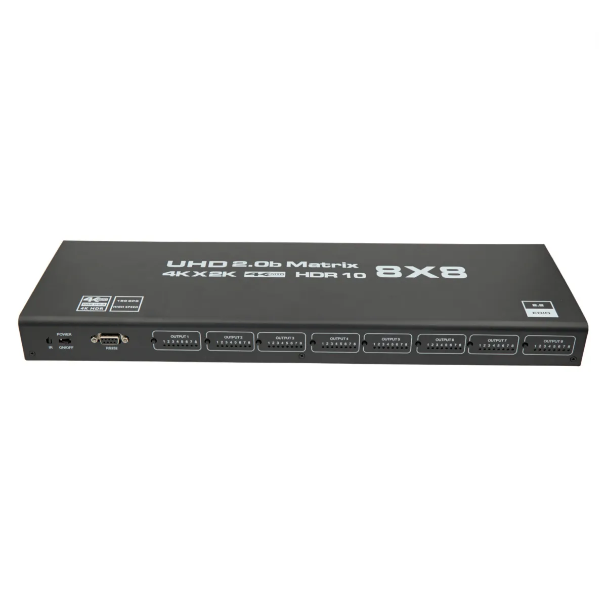 Matriz HDMI 8x8 4K@60Hz HDCP2.2 y control RS232 — imagen 4