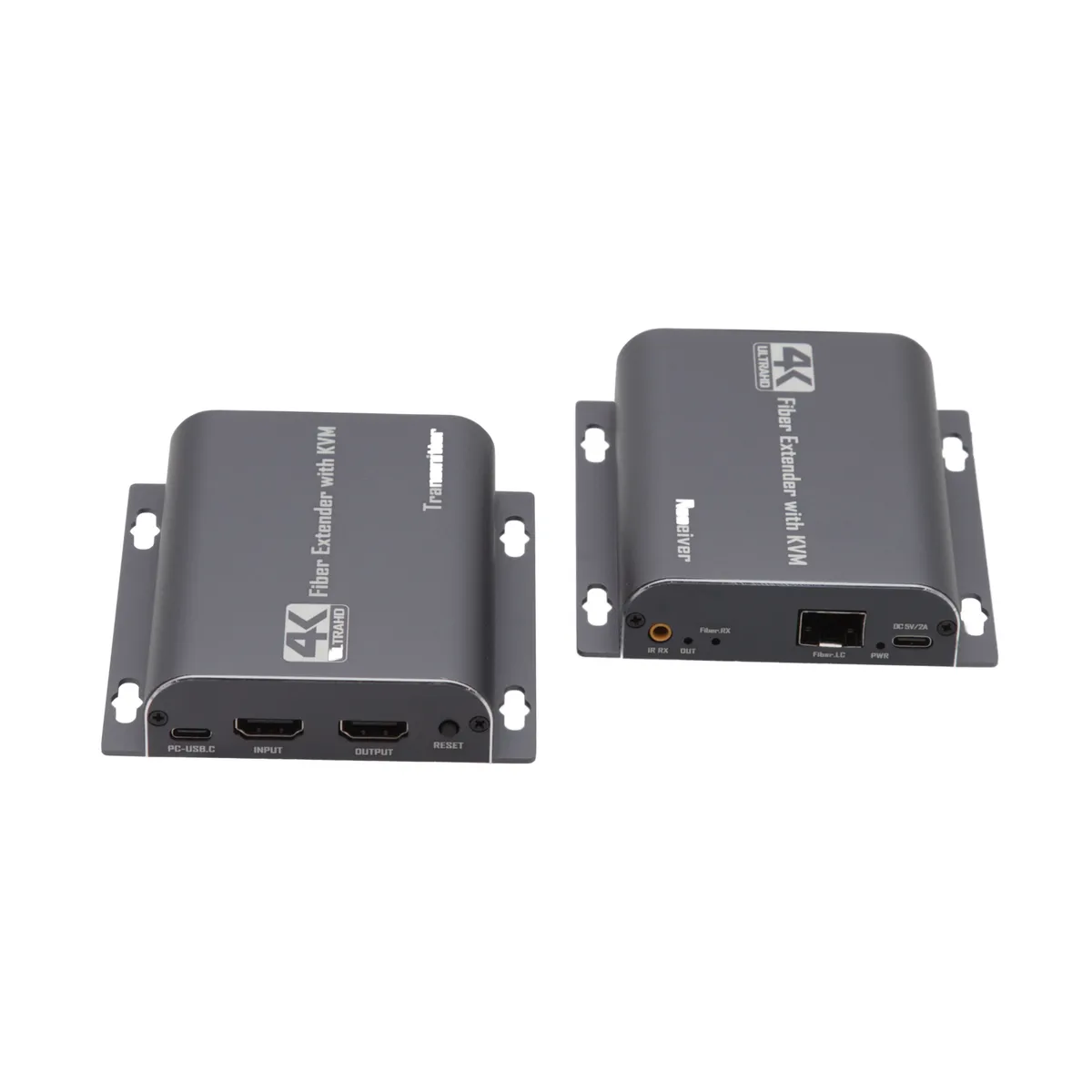Extensor HDMI y KVM por Fibra Óptica, 4K@30Hz — imagen 3