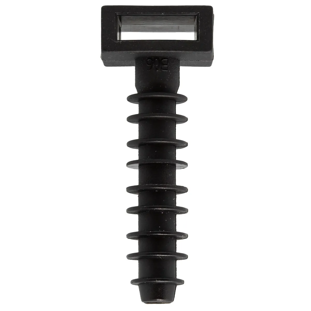 Taco de sujeción para brida, 9.8 x 43.6 mm, Negro — imagen 3