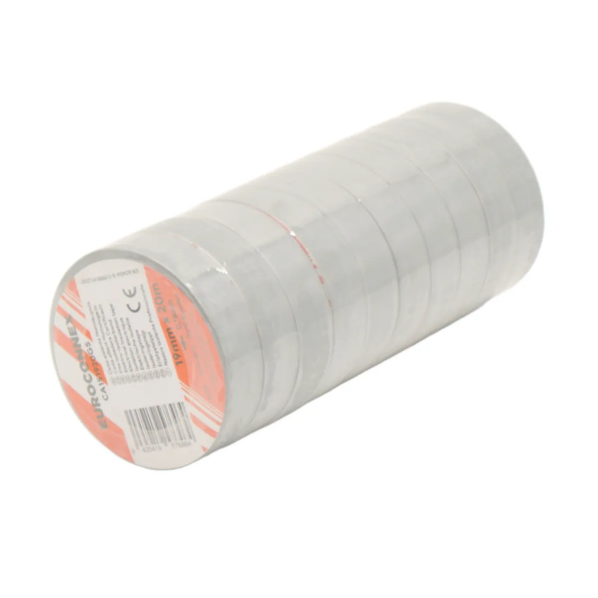 Pack Cinta aislante Gris 0.15x19mm [20m][x10] — imagen 2