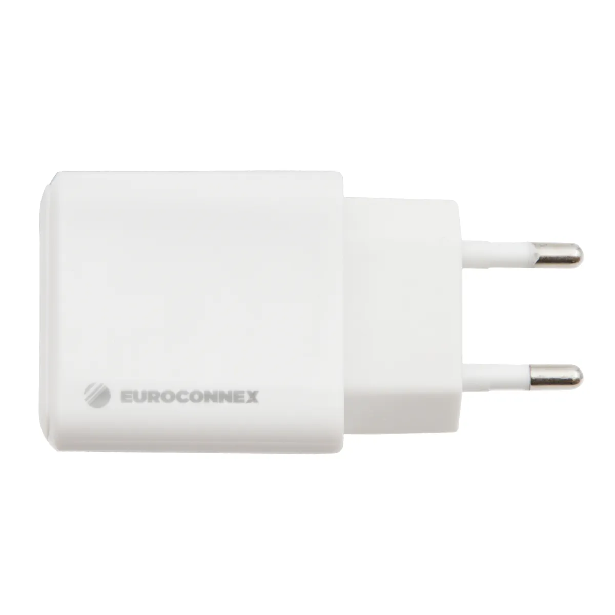 Cargador Rápido GaN de 20W con Doble Puerto, Blanco | USB-C PD3.0 y USB-A QC3.0 con PPS — imagen 2