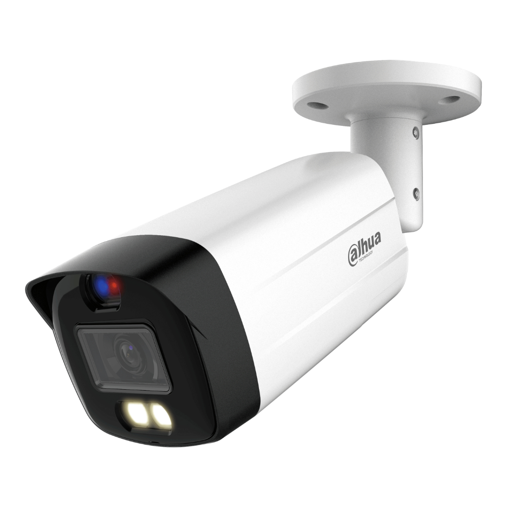 Bullet HDCVI TiOC 4EN1 5M WDR Illum Dual LED40m/IR40m 3.6mm IP67 MIC