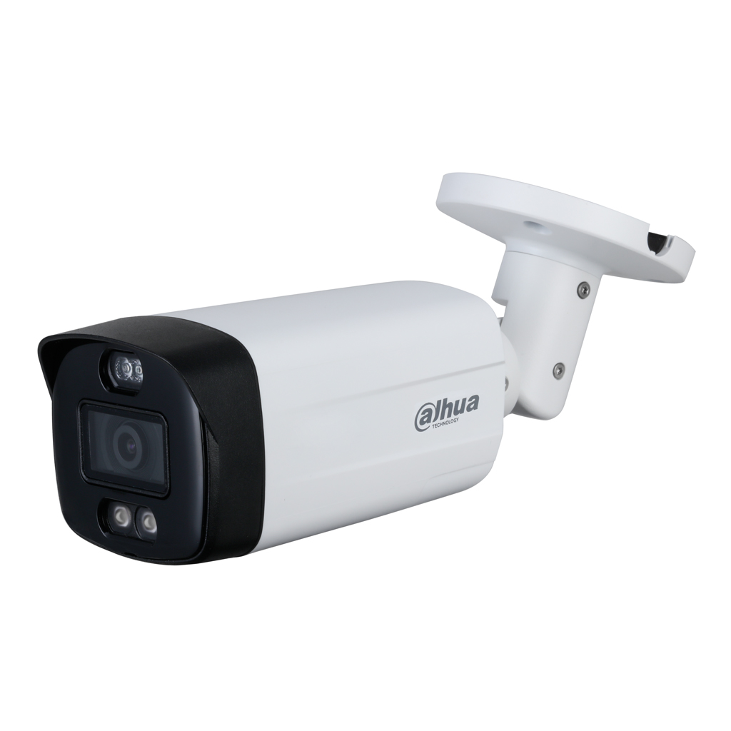 Bullet HDCVI 4EN1 4K dWDR IR80m 3.6mm Disuasión activa IP67