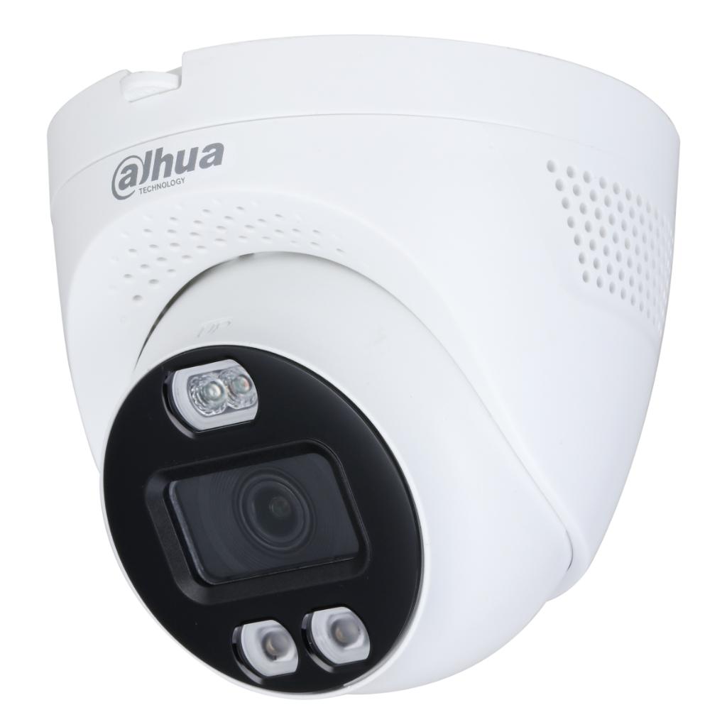 Dome HDCVI 4EN1 4K dWDR IR60m 2.8mm IP67 Disuasión activa Quick-to-install