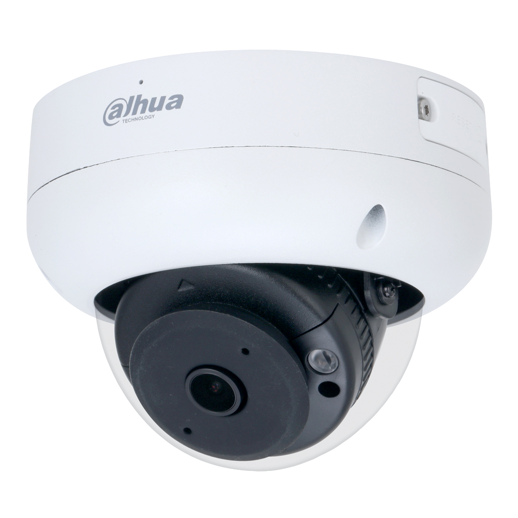Dome IP Gran Angular H.265 4M WDR Starlight IR15m 2.1mm IP67 IK10 PoE AUDIO MIC E/S AI
