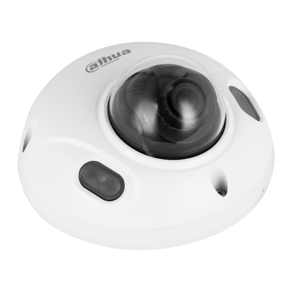 Dome IP H.265 5M DN WDR Starlight IVS IR30m 2.8mm IK10 IP67 PoE SD MIC AUDIO E/S AI