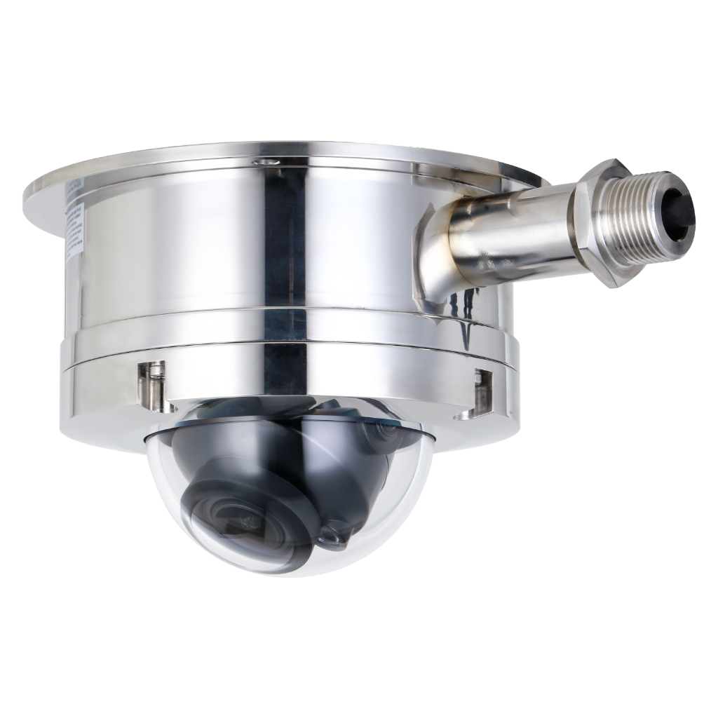 Cámara ATEX Explosion-proof 4M H.265 WDR Starlight IR40m IP68 IK10 AUDIO E/S AI