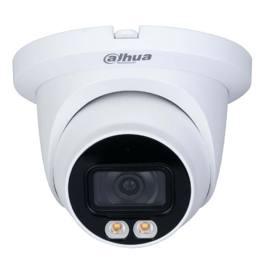 Dome IP H.265 2M FULL COLOR WDR LED30m 2.8mm IP67 PoE SD MIC AI
