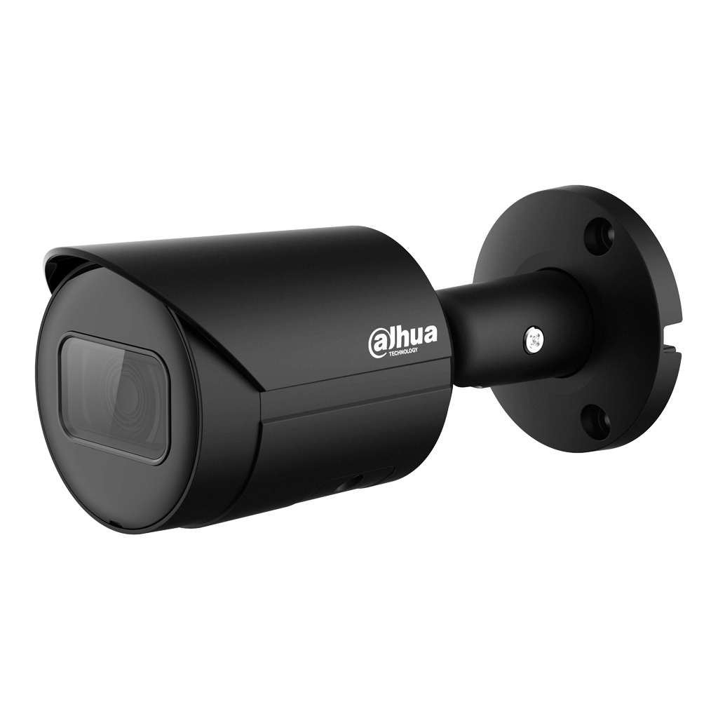 Bullet IP H.265 2M DN dWDR Starlight IVS 3DNR IR30m 3.6mm IP67 PoE Color Negro