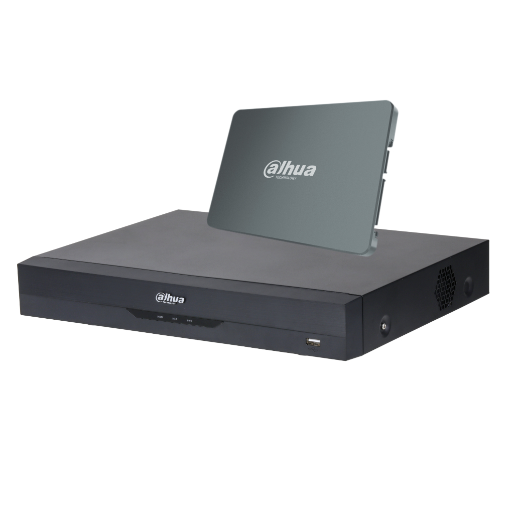DVR 5EN1 H265 8ch 5M@6ips +4IP 6MP 1HDMI 1HDD AI with SSD-V800S1TB
