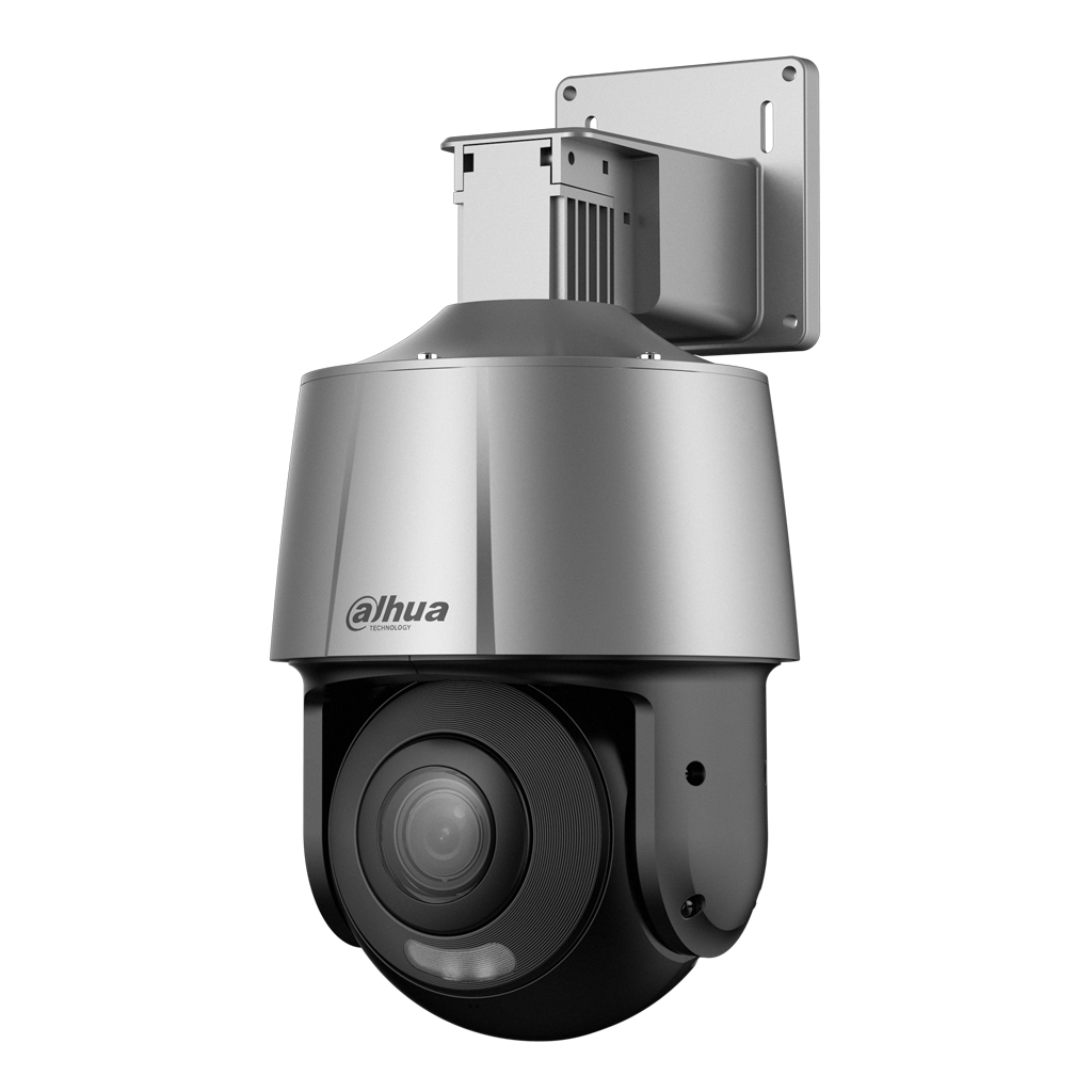 Cámara PT IP 4M H.265 FULL COLOR dWDR Illum Dual LED30m/IR30m 4mm Starlight IP66 PoE AUDIO MIC AI