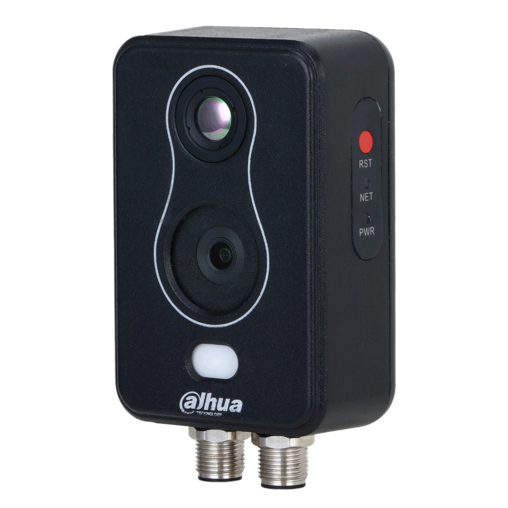 DUAL 256*192 2mm + 4M 2mm IP67 12V PoE I/O compact IP Thermal Imaging Camera 256*192 2mm + 4M 2mm IP67 12V PoE I/O