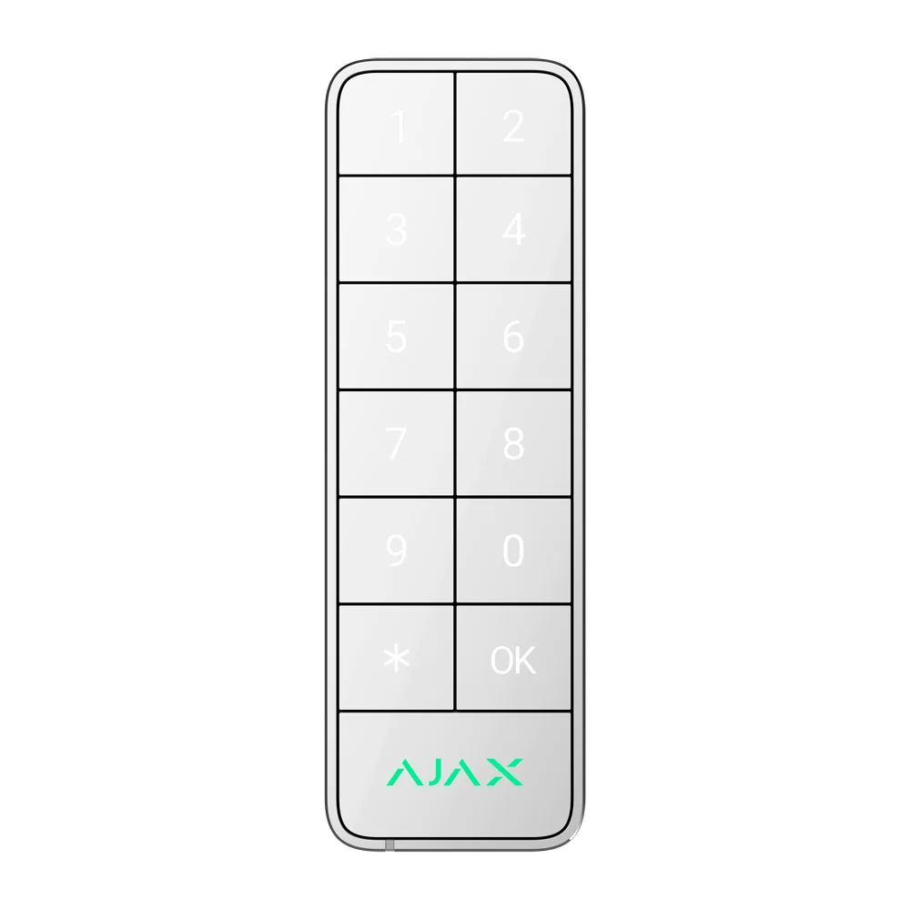 Teclado para exterior IP66/IK08 con lector RFID - Autenticación: códigos, lector RFID o Bluetooth - Indicación sonora y LED