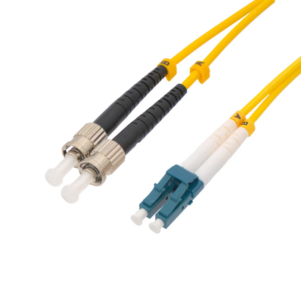 Fiber optic cable LC/PC to ST/PC Single-mode Simplex, 5m