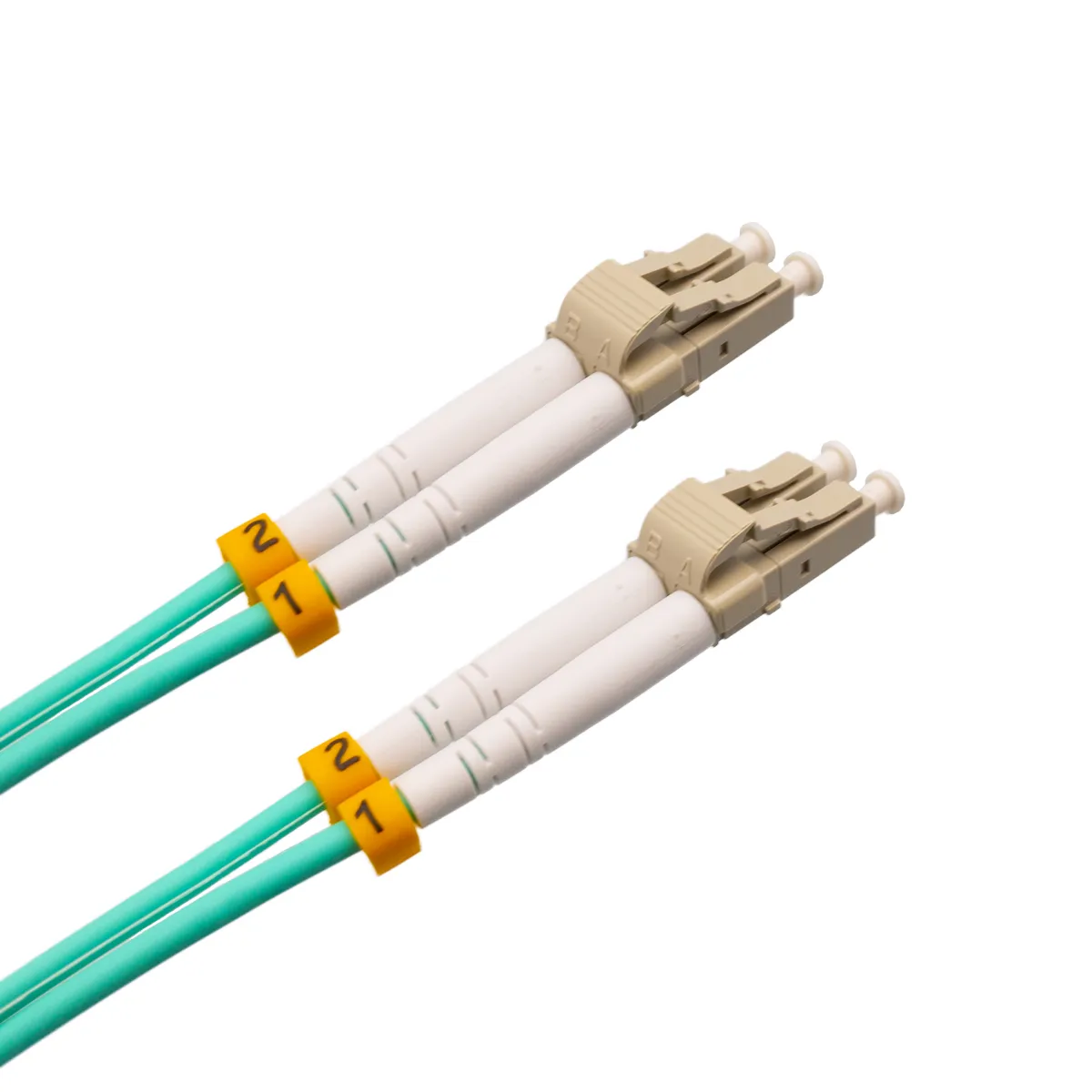 Cable de fibra óptica LC/UPC a LC/UPC OM3 Duplex, 40m