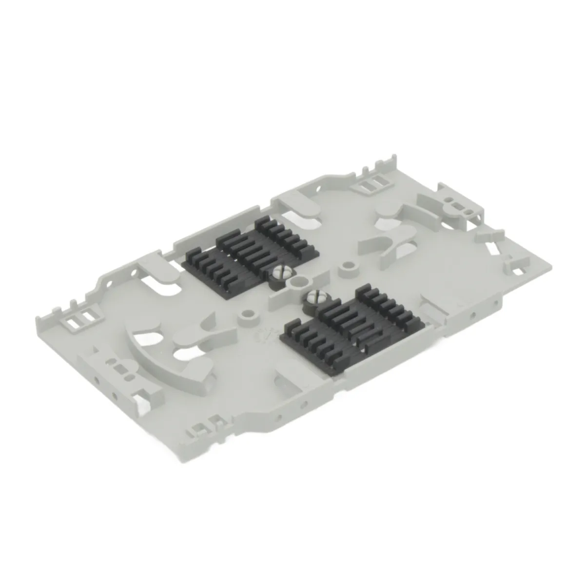 Fiber Optic Tray for 12 Splices with Lid