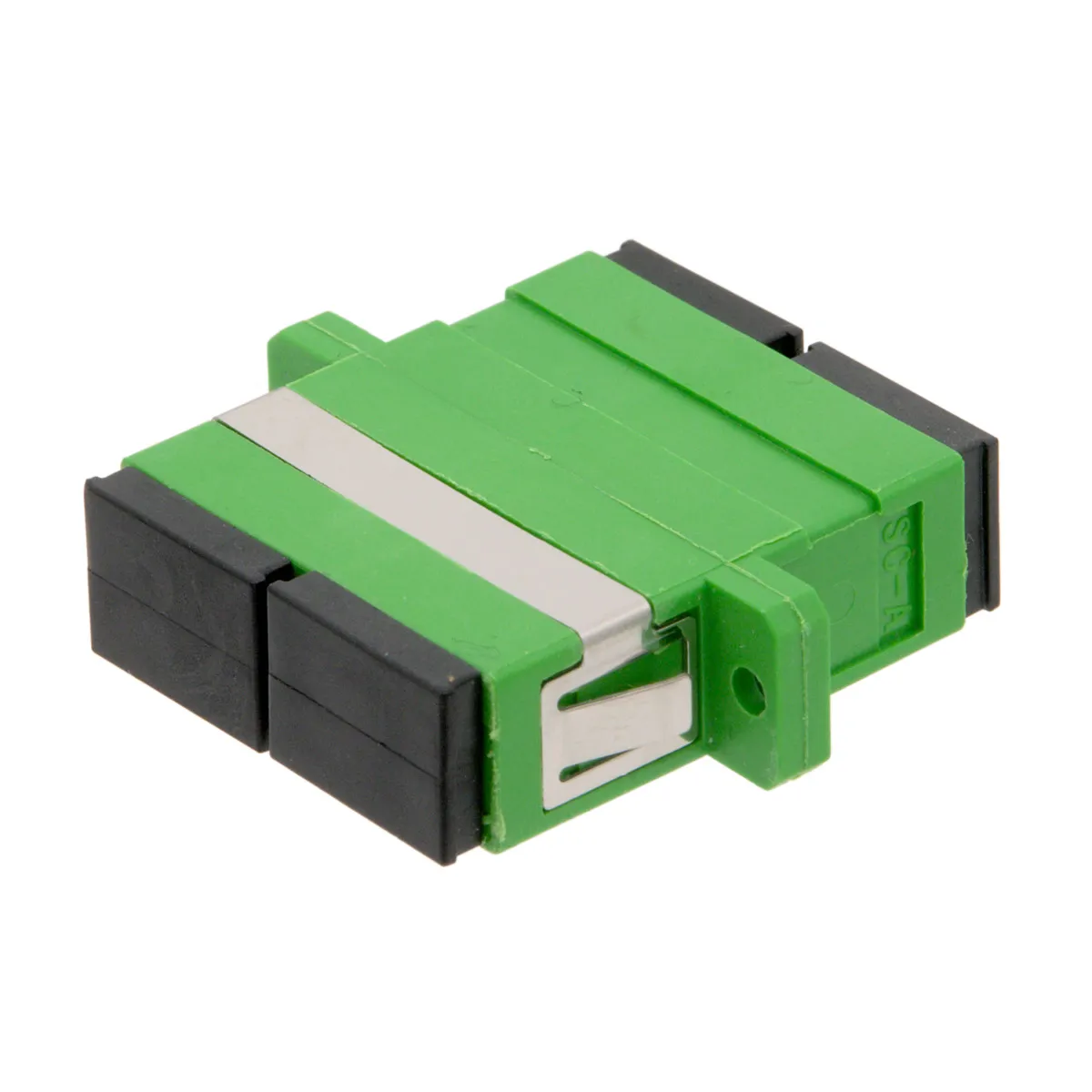 SC/APC SM DX adaptador con pestaña para patch panel — imagen 2