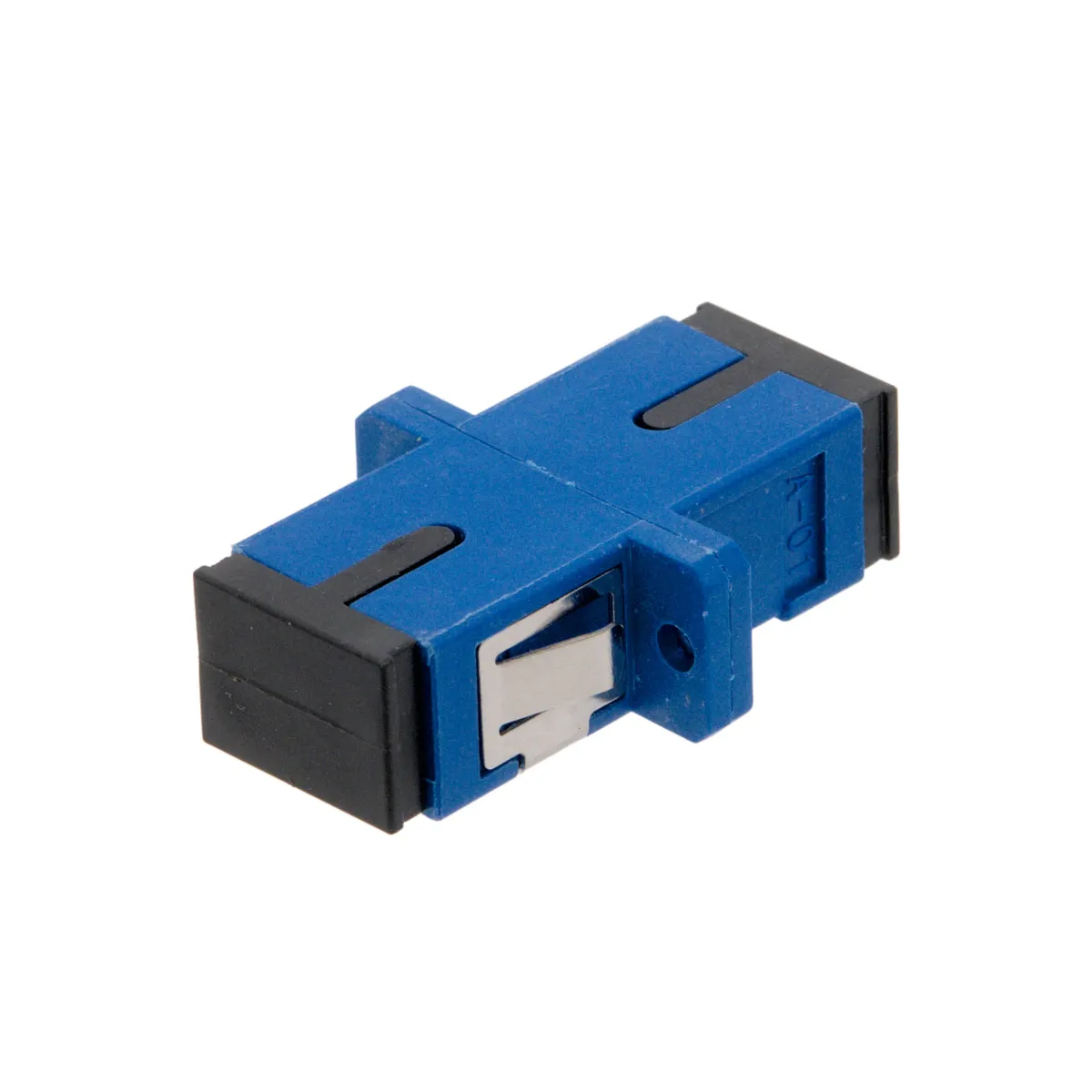 SC/UPC SM SX adapter with flange for patch panel
