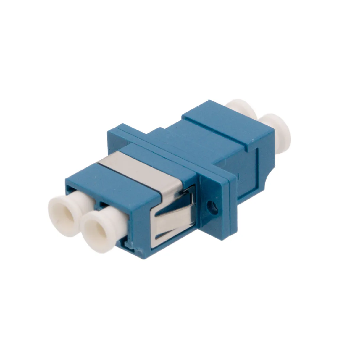 LC/UPC SM DX adaptador con pestaña para patch panel — imagen 2