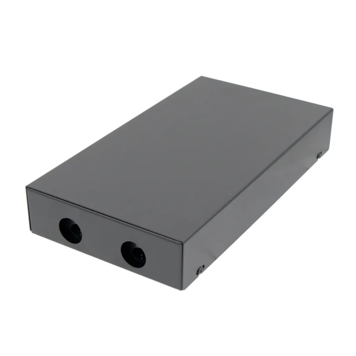 Caja Metálica de Distribución de Fibra Óptica para Superficie - 12 SC SX o 12 LC DX — imagen 2