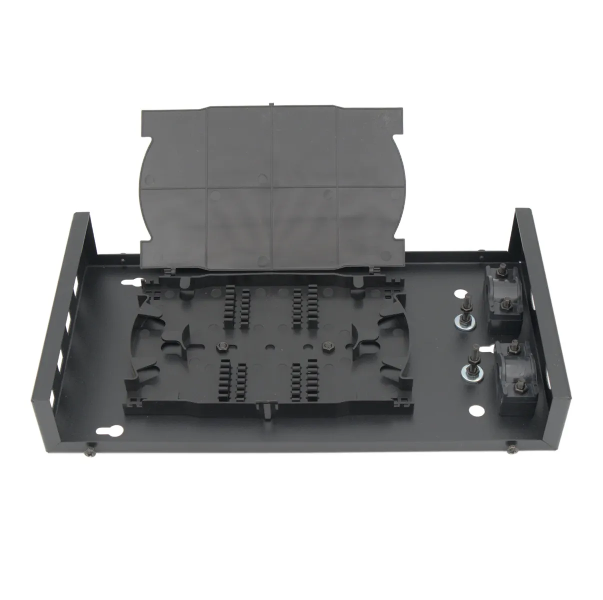 Caja Metálica de Distribución de Fibra Óptica para Superficie - 12 SC SX o 12 LC DX — imagen 4
