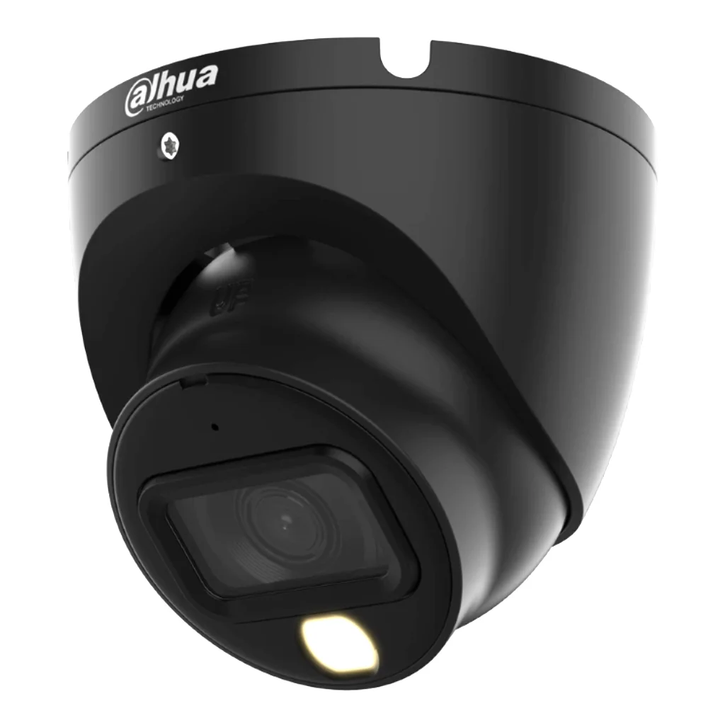 MiniDomo HDCVI 4EN1 2M 1080P Iluminación Dual LED40m/IR40m 2.8mm IP67 MIC Color negro