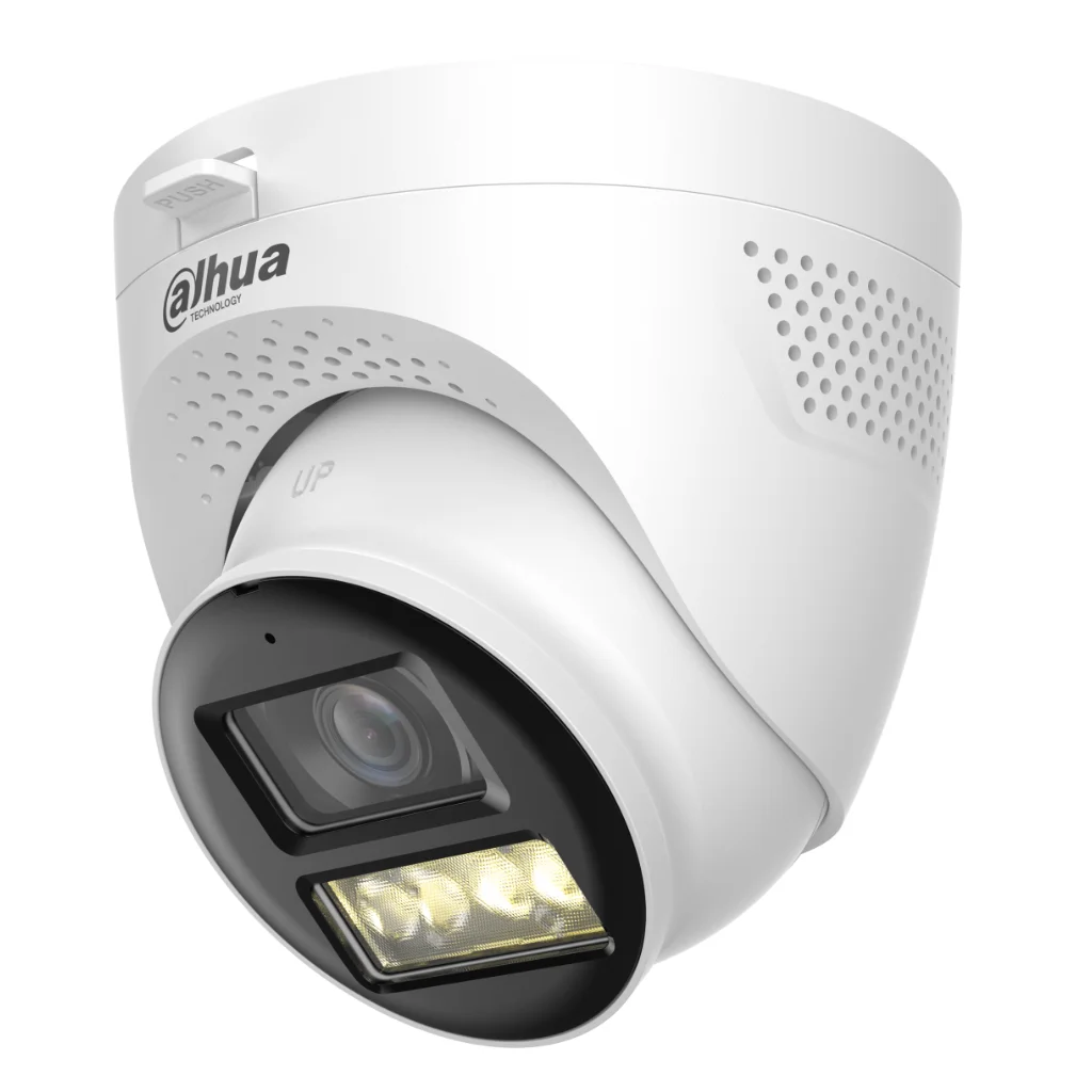 Domo LITE HDCVI 4EN1 2M 1080P Iluminación Dual LED20m/IR20m 2.8mm IP67 MIC Quick-to-install