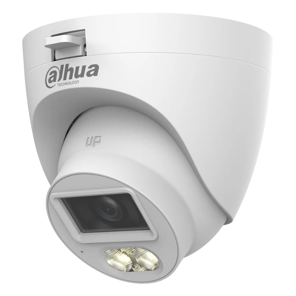MiniDomo HDCVI 4EN1 5M Iluminación Dual LED30m/IR30m Smart Light+ 2.8mm IP67 MIC Quick-to-install
