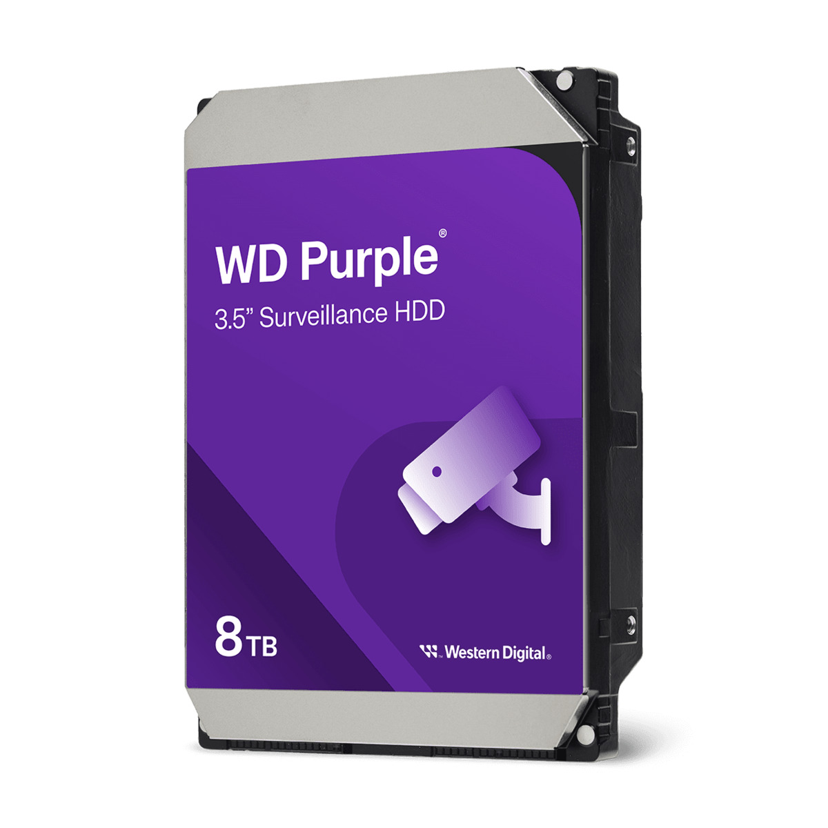 Disco duro para videovigilancia WD Purple - 8 TB
