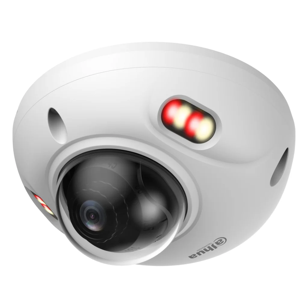 Domo IP H265 4M WDR Iluminación Dual LED30m/IR30m 2.8mm IK10 IP67 PoE MIC AUDIO E/S AI