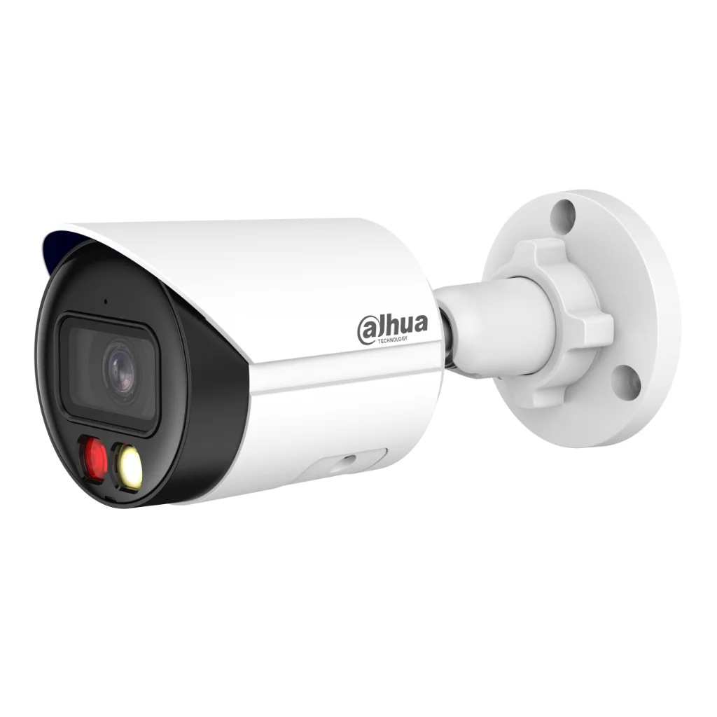 Tubular IP 2M H265 WDR Iluminación Dual LED30m/IR30m 2.8mm IP67 PoE MIC AI