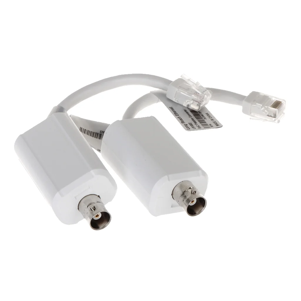 Conversor EoC Pasivo para tecnologia ePoE hasta 400m a 100Mbps y 1000m a 10Mbps. Pack 2ud