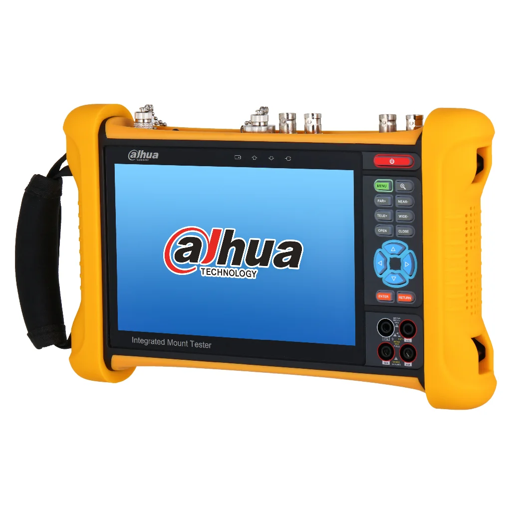 Tester Vídeo IP H265 / HDCVI / HDTVI / AHD / ANALOGICO SDI Pantalla Táctil 7" WiFi 2.4/5GHz HDMI PoE 12Vdc/5V(USB) Audio