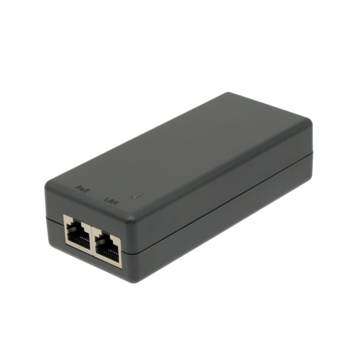 Euroconnex Inyector PoE 15W IEEE802.3af - Distancia máxima 100m