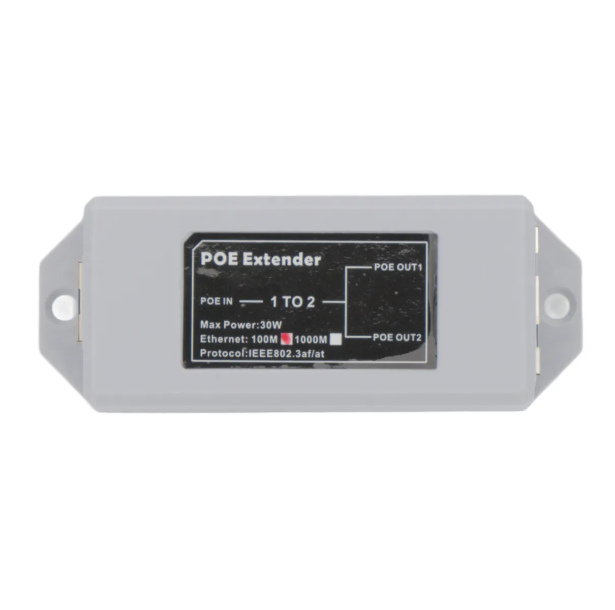 Extensor para pared PoE/PoE+ 100Mpbs 802.3af/at 30W 100m — imagen 3