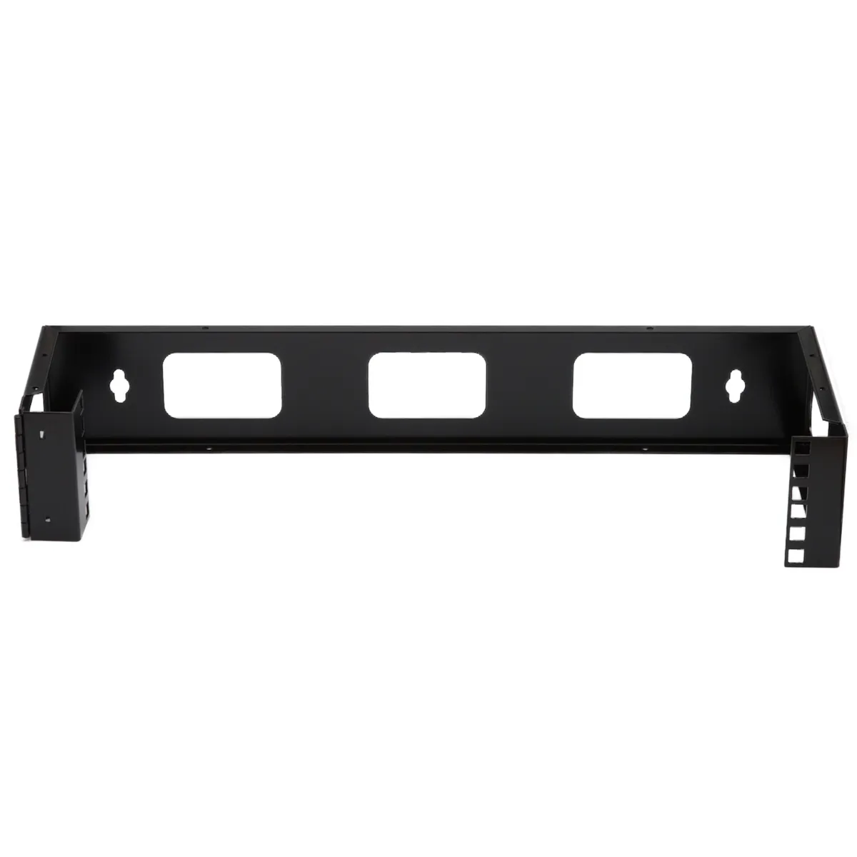 Soporte Rack para Pared de 2U, Negro 