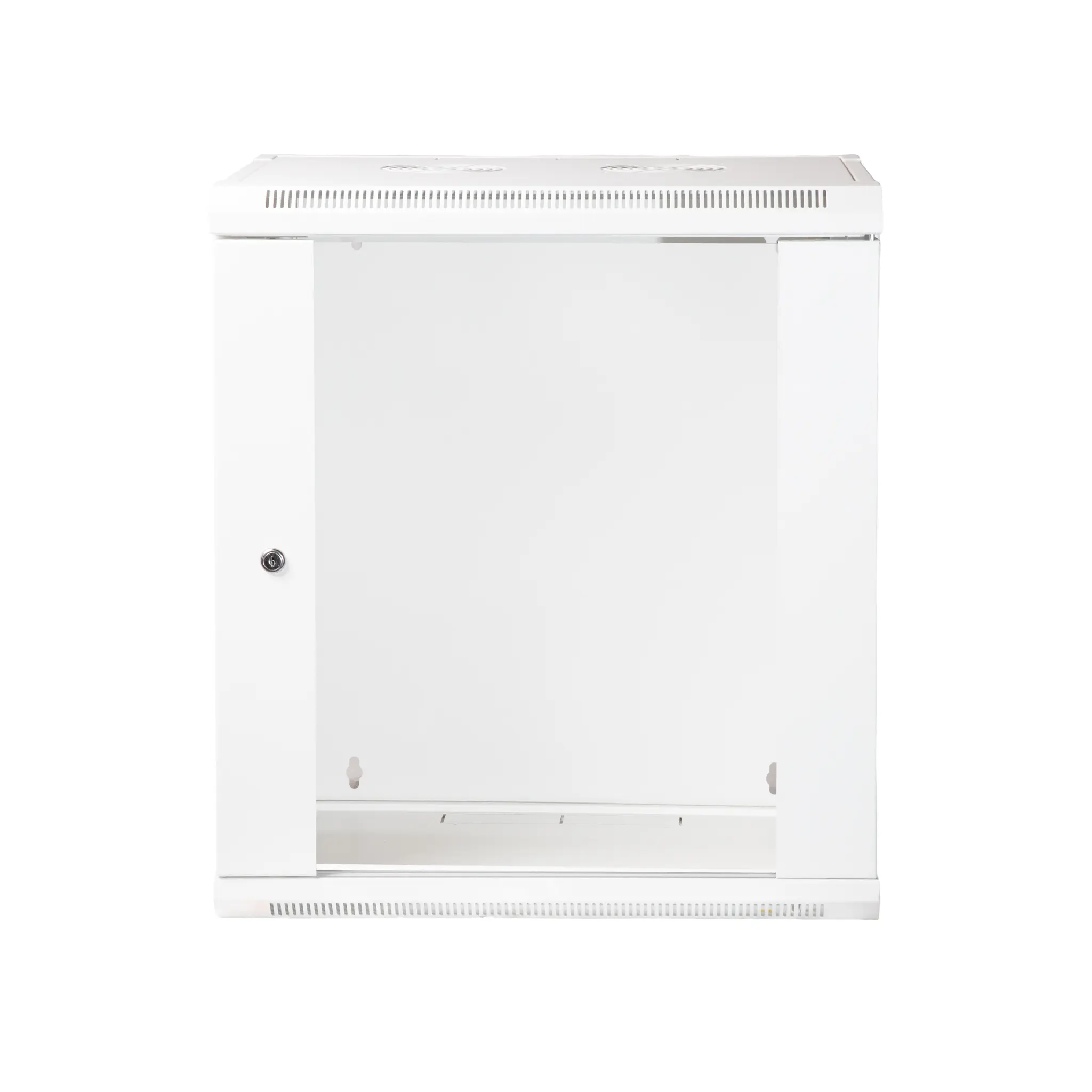19" Armario Rack 12U 600x450mm | Puerta Cristal | blanco