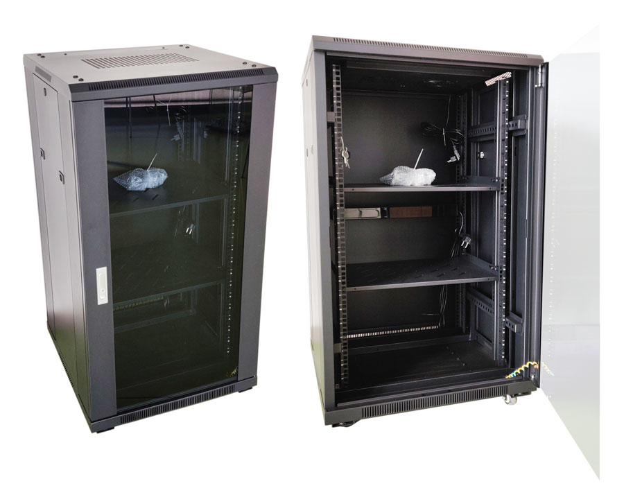 KIT Armario rack 22U [1000x1200mm] | Con Accesorios