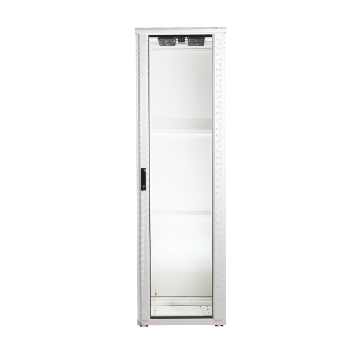 Armario rack de suelo 42U Profundidad: 600 Altura: 2000mm | Ancho: 600mm | Sin Accesorios | Blanco