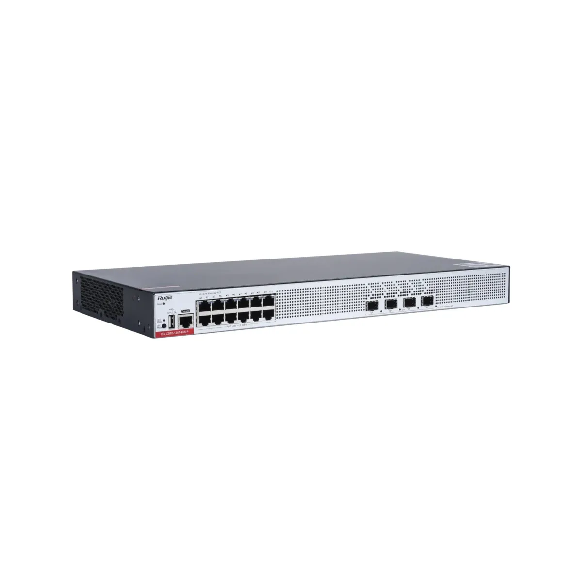 Ruijie Switch Cloud Gestionable L3 - 12 puertos PoE RJ45 1G + 4 puertos SFP+ 10G — imagen 4