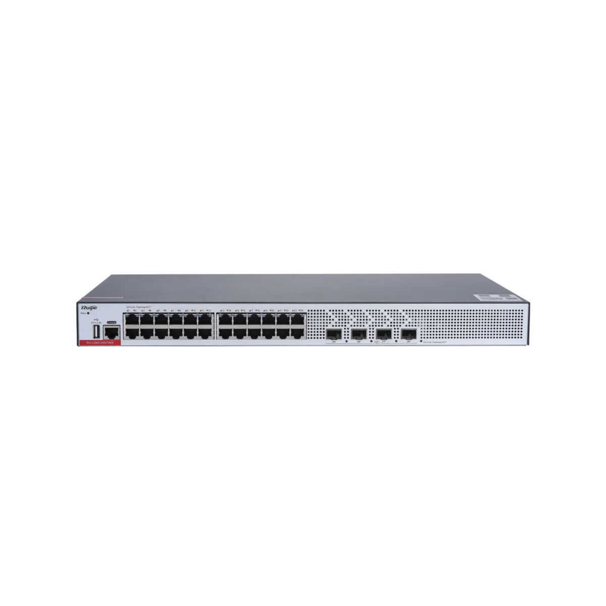 Ruijie Switch Cloud Gestionable L3 - 24 puertos RJ45 4G + 4 puertos SFP+ 10G