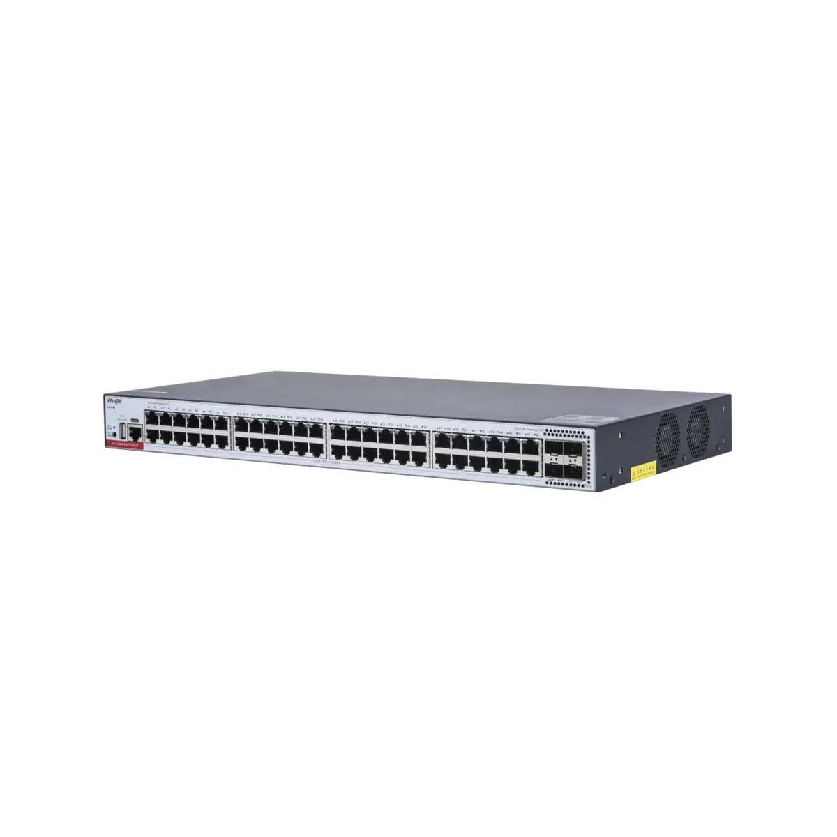 Ruijie Switch Cloud Gestionable L3 - 48 puertos PoE RJ45 1G + 4 puertos SFP+ 10G — imagen 4